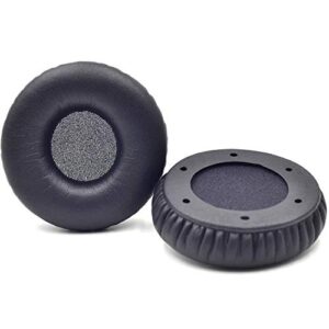 replacement earpads ear pad cushion cover compatible with sol republic tracks hd v8 v10 on-ear wired headphones (black)