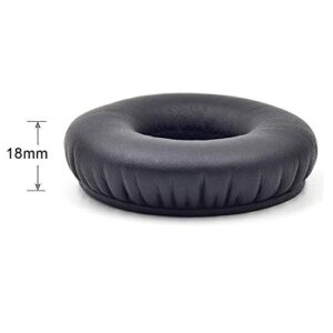 Replacement Earpads Ear Pad Cushion Cover Compatible with Sol Republic Tracks HD V8 V10 On-Ear Wired Headphones (Black)