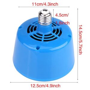 DAUERHAFT Cultivation Heating Lamp Thermostat 100-300W Safe Chicken Coop Pet Heater Livestock Heat Lamp for Piglets Chicken Animal Breeding