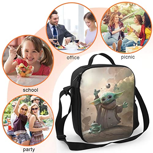 OYQGEJGPJA Lunch Box With Padded Insulated Liner Lunch Bag Thermal Cooler Pack