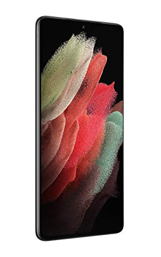 Samsung Galaxy S21 Ultra 5G, US Version, 256GB, Phantom Black - Unlocked (Renewed)
