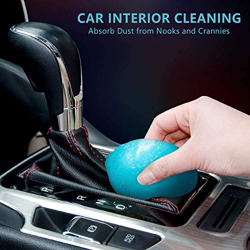 Cleaning Gel for Car Detailing Putty Car Vent Cleaner Goo Cleaning Putty Gel Auto Detailing Tools Car Interior Cleaner Dust Cleaning Mud for Cars Dust Cleaner Slime Keyboard Cleaner Gel (1Pack)