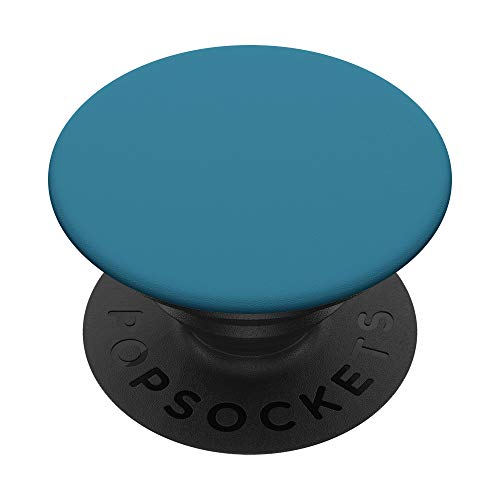 Simple Chic Solid Color Tropical Ocean Teal Blue PopSockets PopGrip: Swappable Grip for Phones & Tablets