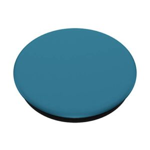 Simple Chic Solid Color Tropical Ocean Teal Blue PopSockets PopGrip: Swappable Grip for Phones & Tablets