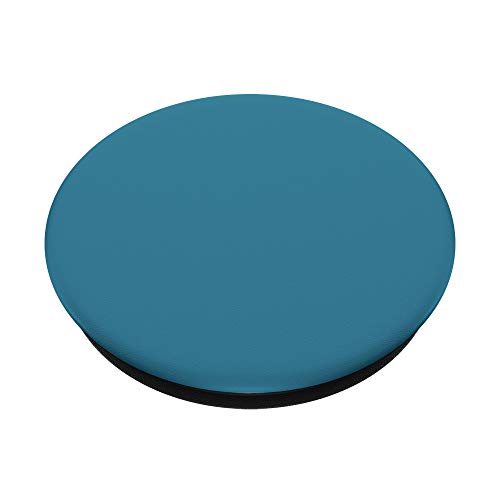 Simple Chic Solid Color Tropical Ocean Teal Blue PopSockets PopGrip: Swappable Grip for Phones & Tablets