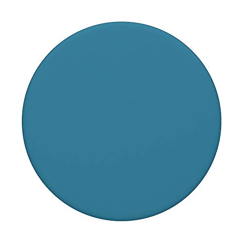 Simple Chic Solid Color Tropical Ocean Teal Blue PopSockets PopGrip: Swappable Grip for Phones & Tablets