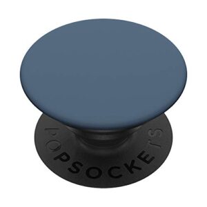 simple chic solid color harbor blue popsockets popgrip: swappable grip for phones & tablets