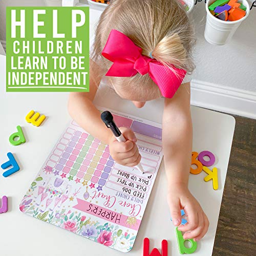 Princess Kids Chore Chart Magnetic, Reward Chart for Kids, Good Behavior Chart for Kids at Home, My Responsibility Chart for Kids, Magnetic Reward Chart for Kids Behavior, Chore Chart for One Child