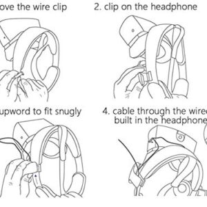 MYJK Stereo VR Headphone/Soundkit Custom Made for Oculus Rift S VR Headset-1 Pair (2021 New Version)