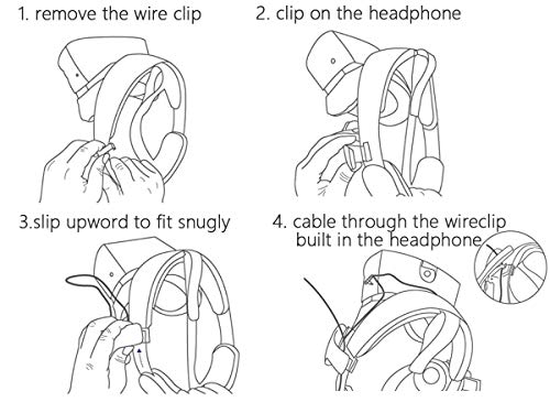 MYJK Stereo VR Headphone/Soundkit Custom Made for Oculus Rift S VR Headset-1 Pair (2021 New Version)