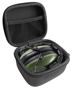 fitsand hard case compatible for pro for sho 34db shooting ear protection - special designed ear muffs