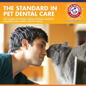 Arm & Hammer For Pets Complete Care Cat Dental Mints, 40 Count | Chicken Flavored Cat Dental Treats for Fresh Breath and Tartar Control | Baking Soda Enhanced Formula with Natural Ingredients