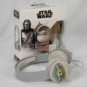 Star Wars The Mandalorian The Child - Baby Yoda Kids Headphones Wired Fully Padded and Adjustable Headband