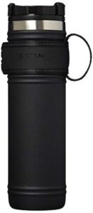 stanley the quadvac neverleak mug, foundry black, 590 milliliters