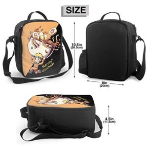 Unisex Fashion Insulated Lunch Bag Lunch Box Reusable Lunch Pail with Shoulder Strap, Waterproof Lightweight Lunch Container for Work Picnic Trips Outdoor Travel