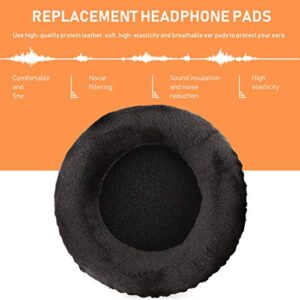 OSALADI 2pcs Headset Earpads Replacement Sponge Headphones Cushions Memory Foam Ear Pad Covers Earphone Pillow Parts Compatible with Beyerdynamic T70P T5P T1 DT990 DT880 Black