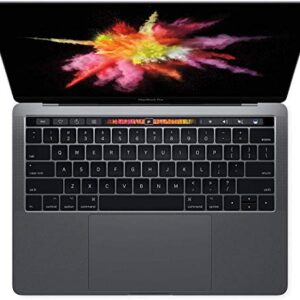 Mid-2017 Apple MacBook Pro with 2.5GHz Intel Core i7 (13 inch, 8GB RAM, 512GB SSD) Space Gray (Renewed)