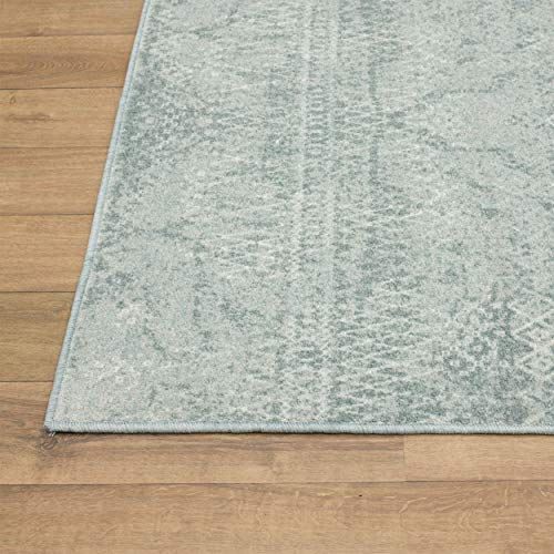 Mohawk Home Prale Neutral Geometric (3' X 5') Scatter Rug