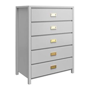 Little Seeds Monarch Hill Haven Kids' Dresser, Gray