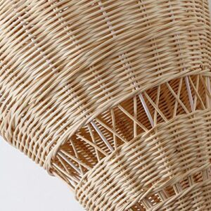 xiuersty Rattan Hot Air Balloon Wall Decor Woven Wall Hanging Hot Air Balloon for Kids Room Art Photography Apartment Dorm Room Backdrop Pendant Decoration