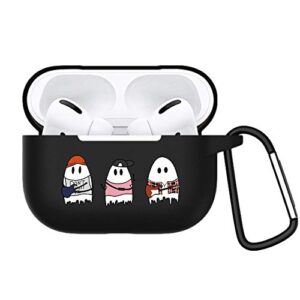 the phantoms merch, julie and the phantom airpod case cover for airpods 3 pro (black1)