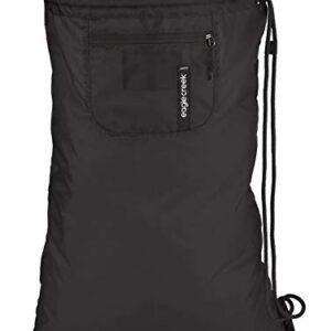 Eagle Creek Pack-It Isolate Travel Laundry Bag - Ultra-Lightweight and Odor- and Water-Resistant with Drawstring Cinch Closure, Packs Into its Own Zipper Pocket, Black