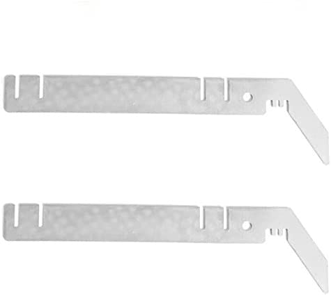 Universal-Fit Double Crossbar Hangers - Pipe and Drape Crossbar Hangers for Wedding Decorators, Convention Centers, and Event Planners - Crossbar Hanger for Backdrop - 9" - Pair