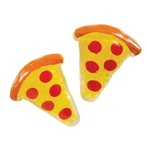 raymond geddes pizza boba stress balls fidget toys (pack of 12)