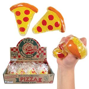 Raymond Geddes Pizza Boba Stress Balls Fidget Toys (Pack of 12)