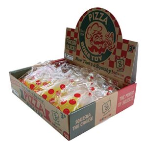 Raymond Geddes Pizza Boba Stress Balls Fidget Toys (Pack of 12)