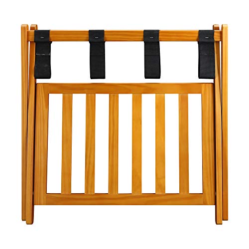 Casual Home Luggage Rack, Honey Oak (New)