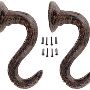 Octopus Tentacle Wall Hook 2 Pack for Octopus Bathroom Decor Lovers, Fans of Ocean Wall Decor, Nautical Bathroom Accessories, Octopus Wall Decor Bathroom Nautical Wall Hooks, Steampunk Decor