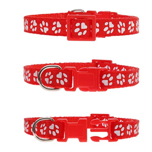 Ameolela Puppy ID Collars Identification Whelping Soft Nylon Adjustable Breakaway Safety Litter Collars for Newborn Pets and Small Dog 14 pcs/Set