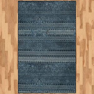 Mohawk Home Prale Denim Geometric (8' X 10') Area Rug