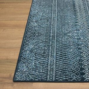 Mohawk Home Prale Denim Geometric (8' X 10') Area Rug