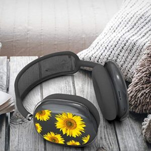 PimpCase Compatible with Airpods Max Case Cover Headphone Sunflowers