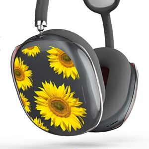 PimpCase Compatible with Airpods Max Case Cover Headphone Sunflowers