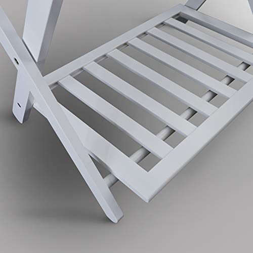 Casual Home Luggage Rack, White (New)