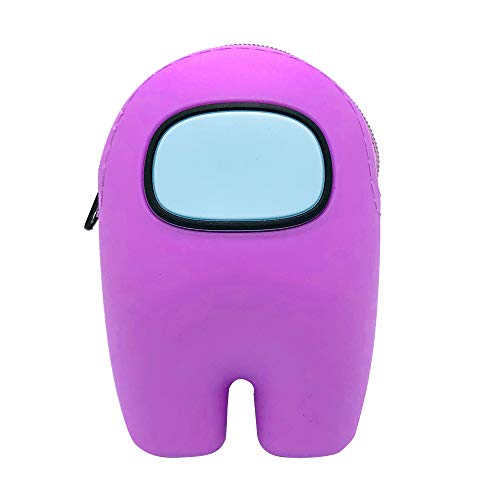 Among Us Toys Silicone Storage Bag Can Hold AirPods Pro Case Small Items Good-Looking Gift Backpack Office Study Car