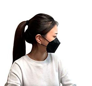 30 PCS Disposable 4 Ply 3D Black Masks Individually wrapped | G Hope | Made in Korea