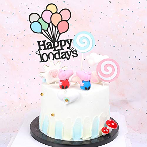 Amosfun Birthday Cake Toppers Colorful Dessert Fruits Insert for Festival Party Gathering for Party Cake Decortion