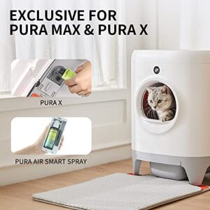 PETKIT PURA X Purifying Refills, Replaced Odor Removers Refills (4 Bottles) for Pura X and Pura Max Cat Litter Box