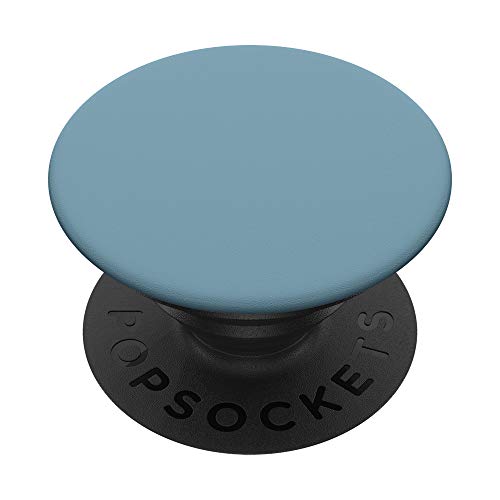 Simple Chic Solid Color Medium Muted Sky Blue PopSockets PopGrip: Swappable Grip for Phones & Tablets