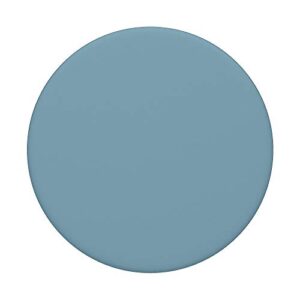 Simple Chic Solid Color Medium Muted Sky Blue PopSockets PopGrip: Swappable Grip for Phones & Tablets