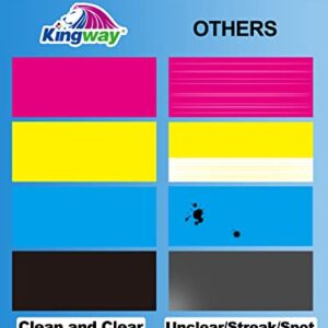 KINGWAY 245XL Black Remanufactured Replacement for Canon 245 Black Ink PG-245 Black 245XL PG-243 Ink Cartridge for Pixma MX490 TS3120 (4-Black)