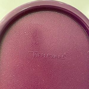 Tupperware Modular Mates Oval Replacement Lids Seal Lid 1616 Dewberry 3.75" x 7.25"