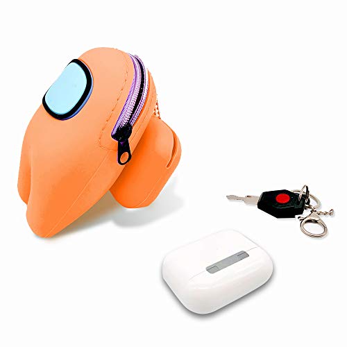 Among Us Toys Silicone Storage Bag Can Hold AirPods Pro Case Small Items Good-Looking Gift Backpack Office Study Car