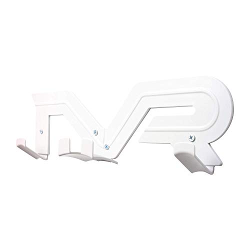 SINWEVR VR Headset and Controller Wall Mount Storage Stand Hook Compatible for Meta/Oculus Quest 2 / Pro / 1, PSVR 2, Pico 4, Rift S, Hp Reverb G2, HTC Vive, Cosmos, Valve Index, PS VR (White)