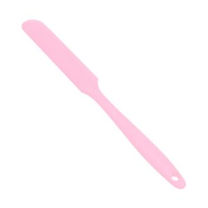 kufung silicone spatula, bpa free & 480°f heat resistant, non stick rubber kitchen spatulas for cooking, baking, and mixing (xs, pink)