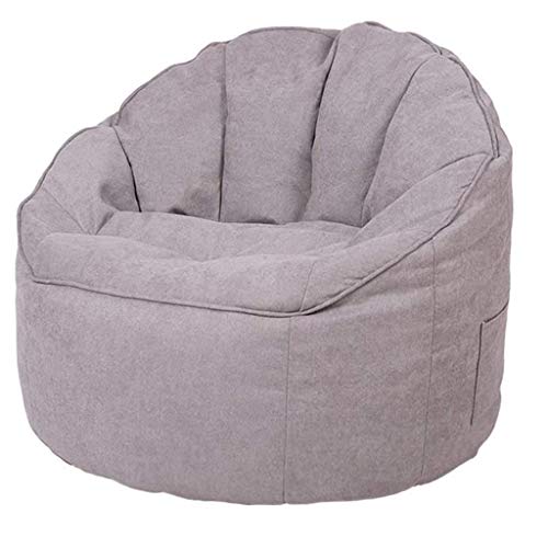 GYDJBD Creative Leisure Small Apartment Fabric Lazy Sofa, Single Balcony Bedroom Small Sofa Bean Bag Sofa